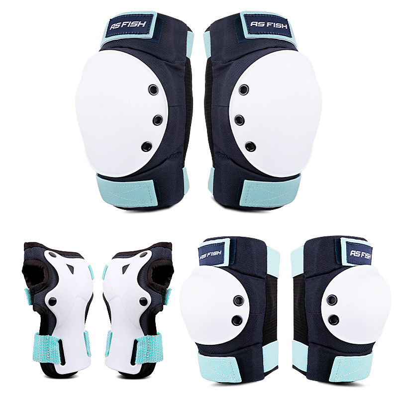 Roller Skating Protector Helmet for Teenage Adults Outdoor Cycling Rock Climbing Kneepads Elbow Pad Hand Head