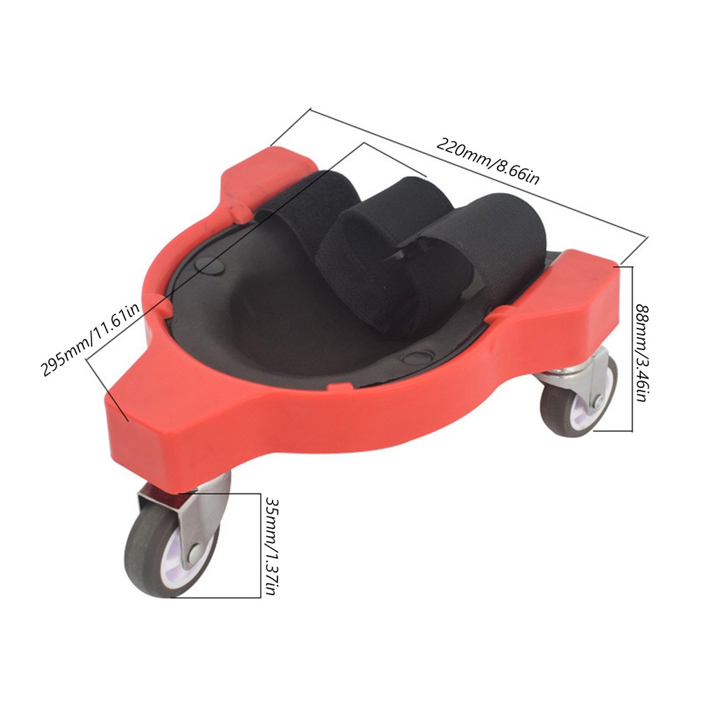 Rolling Knee Creeper with Strap