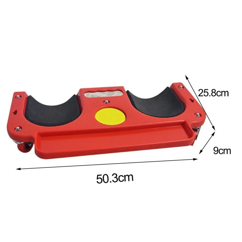 Rolling Knee Protection Pad with Wheels Built in Foam Padded per Platform Laying Tile or Vinyl Auto Repair Protecting