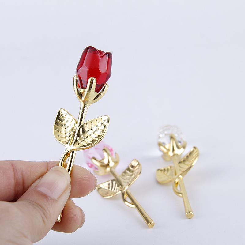 Romantic Crystal Rose with Box Romantic Crystal Rose with Box