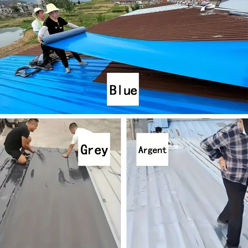 Roof Tile Crack Butyl Repair Tool Roof Qaterproof Tape Self-Adhesive Aluminum Foil Waterproof Sealing Tape