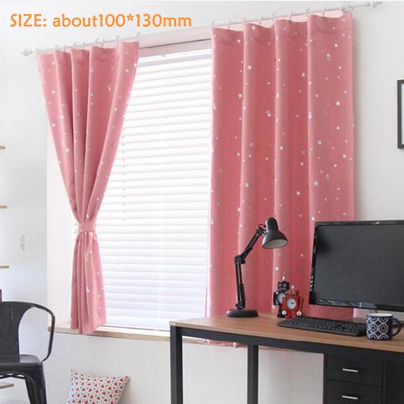 Room Curtains With Star Pattern
