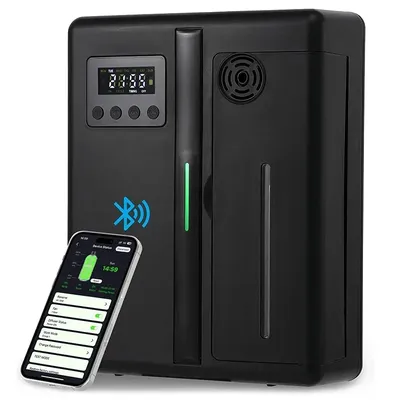 Room Fragrance Diffuser Wall Mounted Hotel Air Freshener Bluetooth Essential Oils Diffuser Built-in Fan Electric Smell Room Fragrance Diffuser Wall Mounted Hotel Air Freshener Bluetooth Essential Oils Diffuser Built-in Fan Electric Smell
