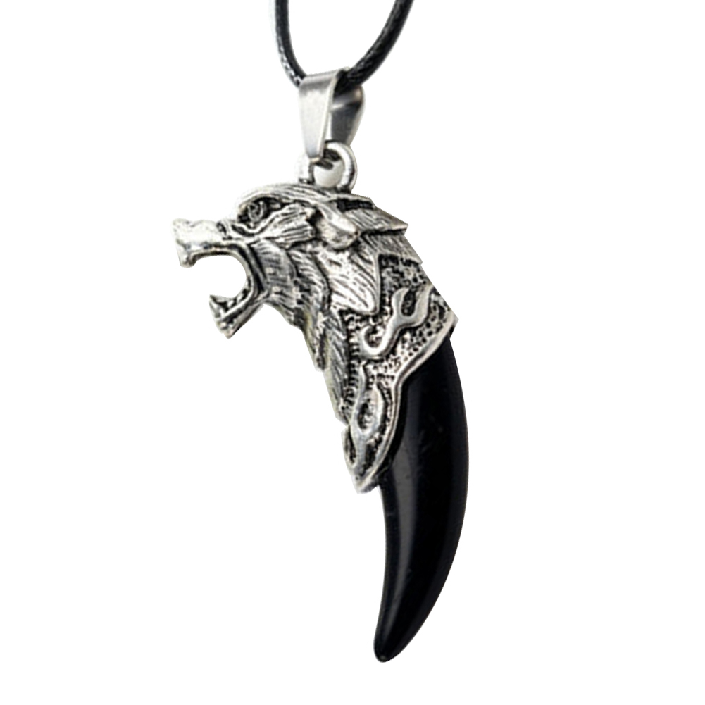 Rope Chain Wolf Fang Necklace Rope Chain Wolf Fang Necklace
