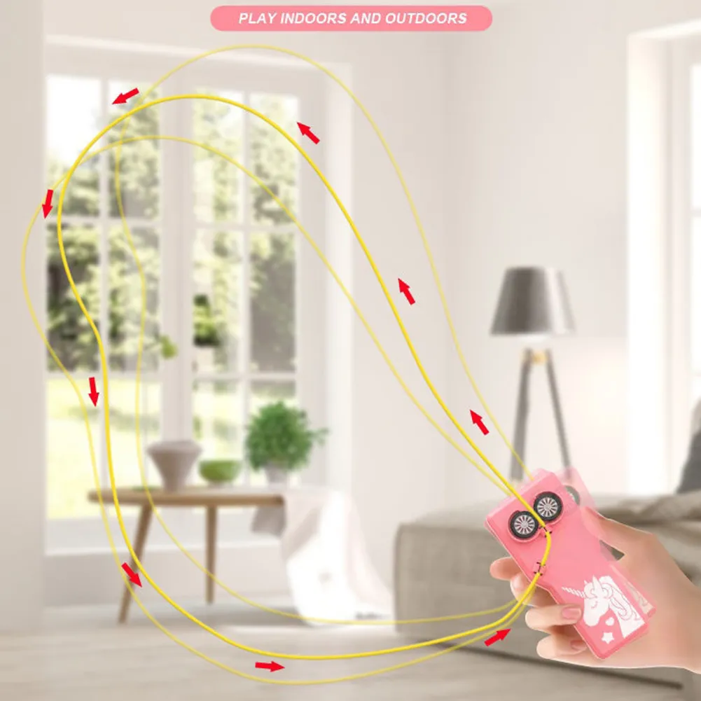 Rope Launcher Propeller With Rope String Controller Handheld Shooter Thruster Electric Toys For Children Rope Launcher Propeller With Rope String Controller Handheld Shooter Thruster Electric Toys For Children
