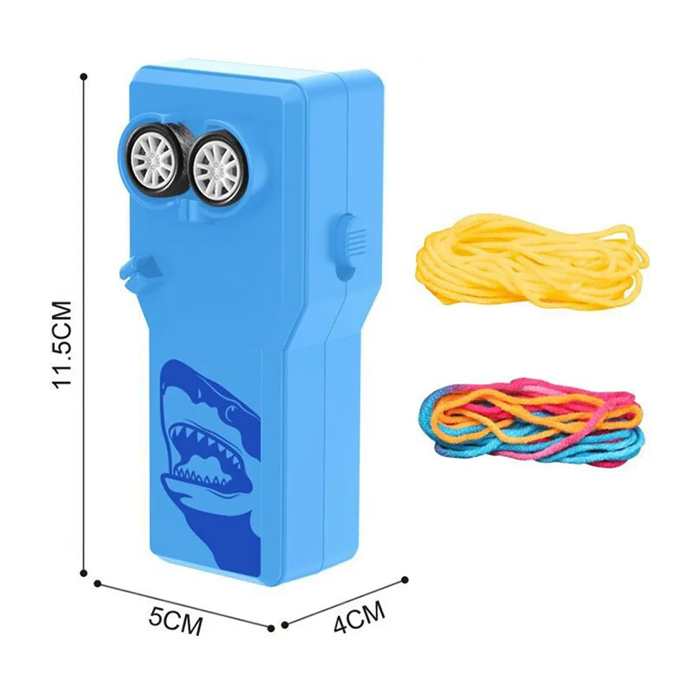 Rope Launcher Propeller With Rope String Controller Handheld Shooter Thruster Electric Toys For Children Rope Launcher Propeller With Rope String Controller Handheld Shooter Thruster Electric Toys For Children