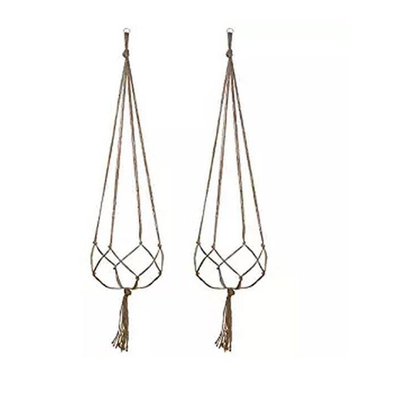 Rope Plant Hanger Handmade Braided Hemp Rope Plant Hanger Handmade Braided Hemp