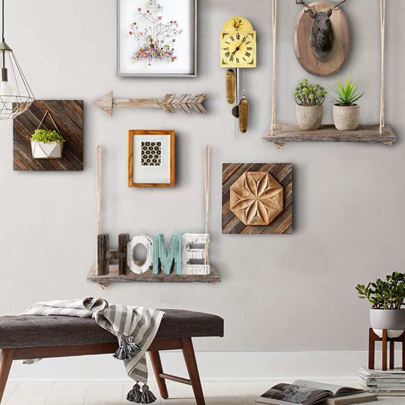 Rope Shelf Multi-Layer Rack