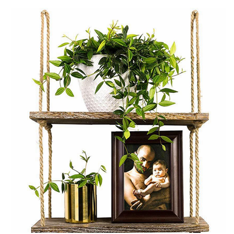 Rope Shelf Multi-Layer Rack