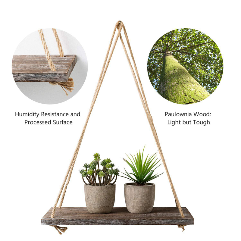 Rope Shelf Multi-Layer Rack
