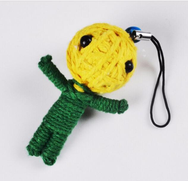Rope Voodoo Doll Keychains (4pcs) Rope Voodoo Doll Keychains (4pcs)