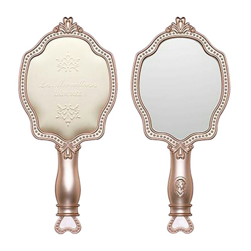 Rose Gold Vintage Hand Held Mirror Rose Gold Vintage Hand Held Mirror
