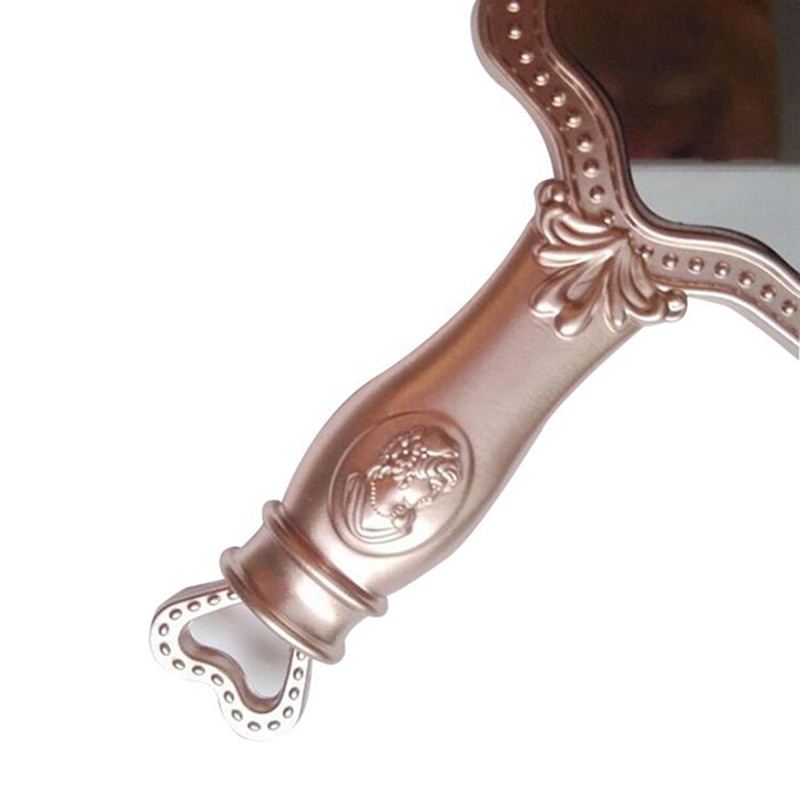 Rose Gold Vintage Hand Held Mirror Rose Gold Vintage Hand Held Mirror