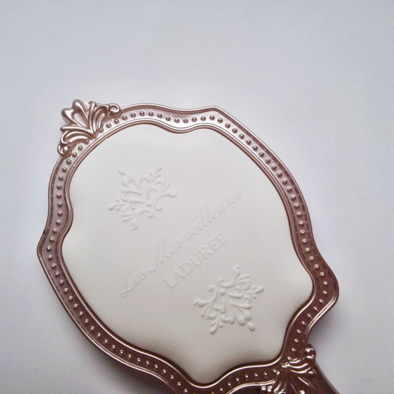 Rose Gold Vintage Hand Held Mirror Rose Gold Vintage Hand Held Mirror