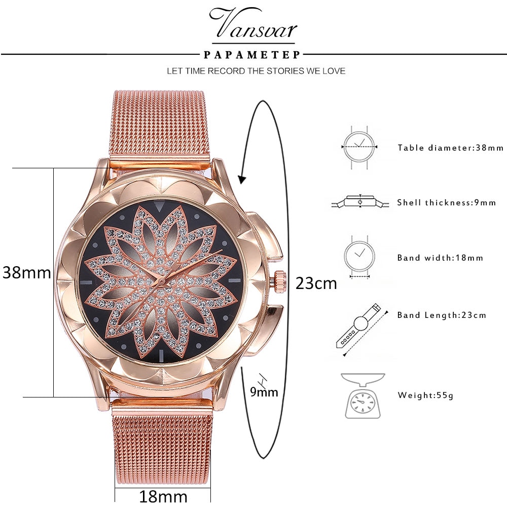 Rose Gold Watch Women's Accessories Rose Gold Watch Women's Accessories