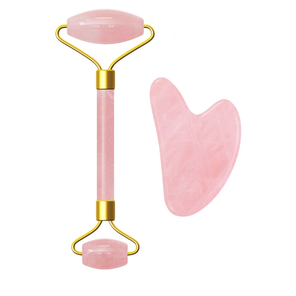 Rose Quartz Face Roller Anti-Wrinkle Tool Rose Quartz Face Roller Anti-Wrinkle Tool