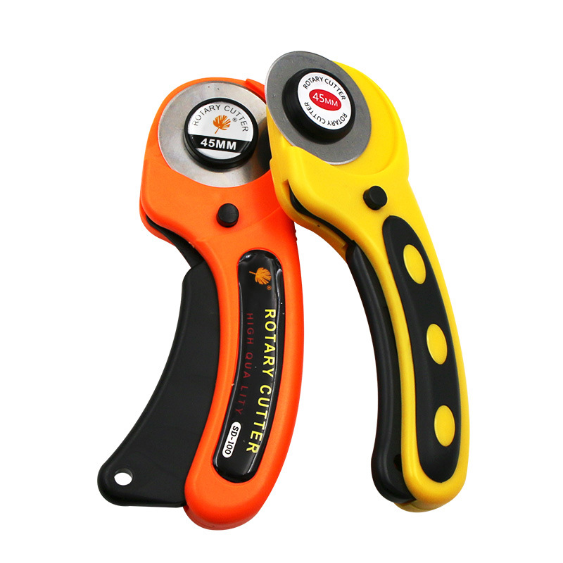 Rotary Cutter for Fabric with 10 Extra Blades