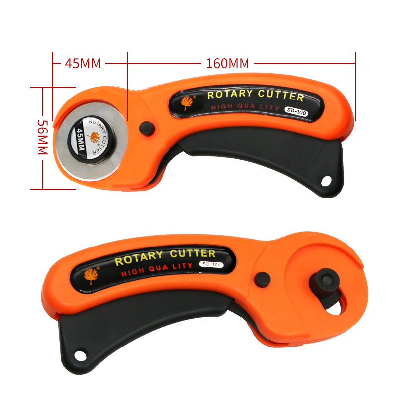 Rotary Cutter for Fabric with 10 Extra Blades