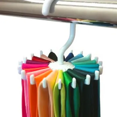 Rotatable 20 Hook Tie Hanger for Closet Rotatable 20 Hook Tie Hanger for Closet