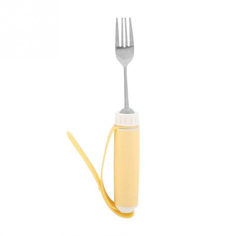 Rotatable Adaptive Cutlery with Strap