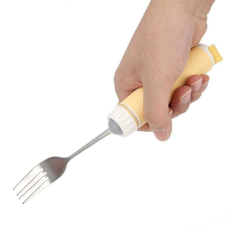 Rotatable Adaptive Cutlery with Strap