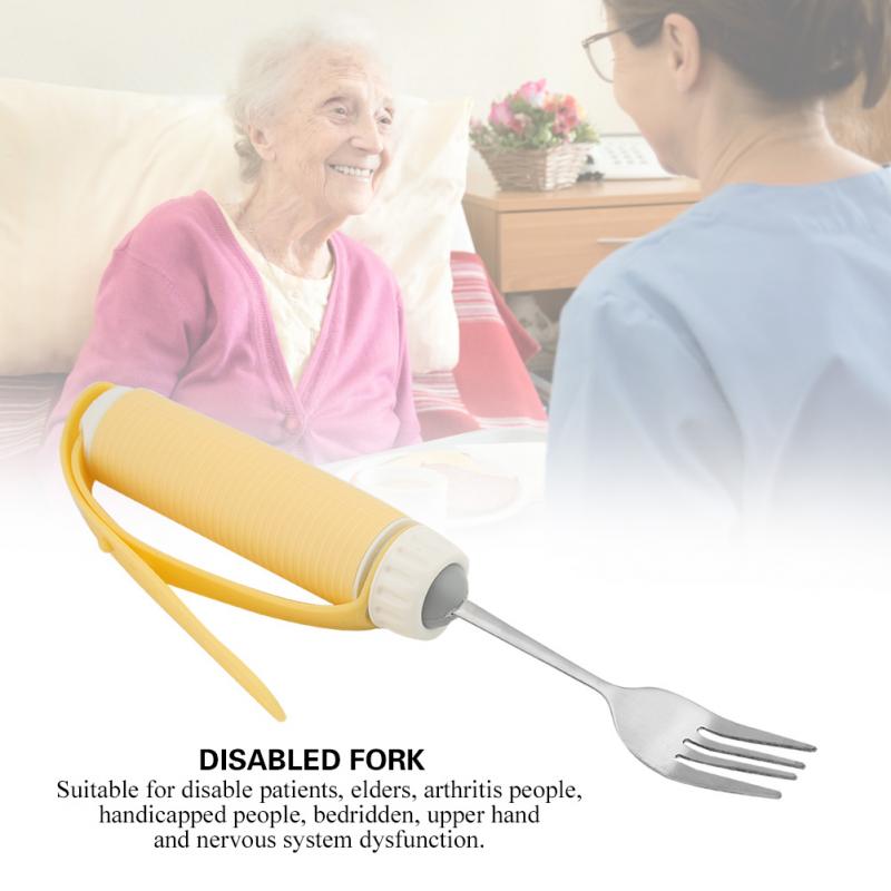 Rotatable Adaptive Cutlery with Strap