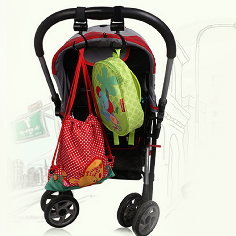 Rotatable Pram Bag Hooks (2pcs) Rotatable Pram Bag Hooks (2pcs)