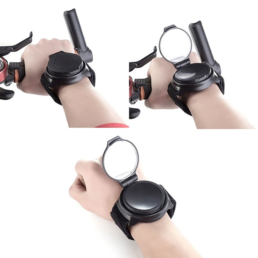 Rotatable Rearview Bike Wrist Mirror Rotatable Rearview Bike Wrist Mirror