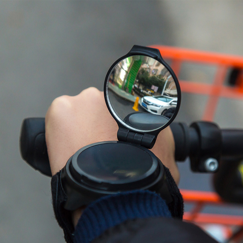 Rotatable Wrist Mirror for Cyclists Rotatable Wrist Mirror for Cyclists