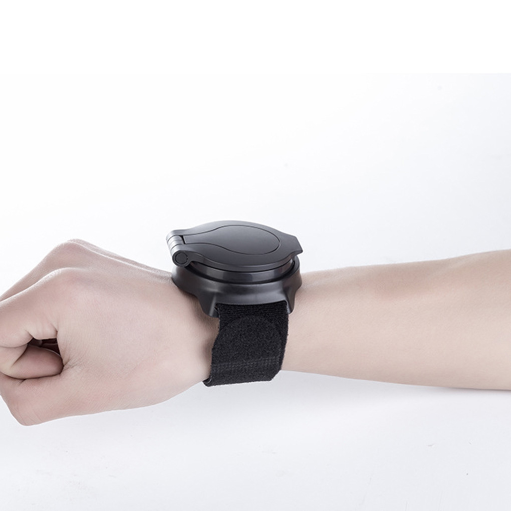 Rotatable Wrist Mirror for Cyclists