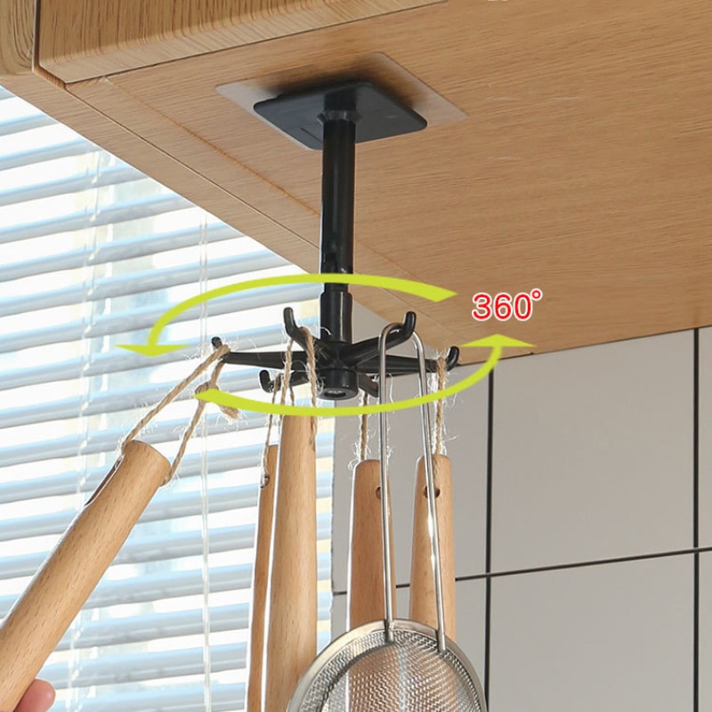 Rotating Hook Multi-Purpose Organizer Rotating Hook Multi-Purpose Organizer