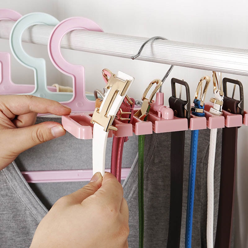 Rotating Hook Tie and Belt Hanger Rotating Hook Tie and Belt Hanger