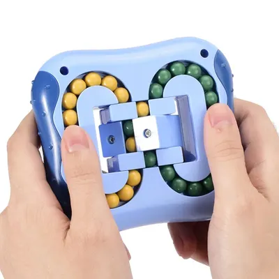 Rotating Magic Bean Fingertip Toy Puzzles Games for Kids Adults Intelligence Montessori Educational Toys Rotating Magic Bean Fingertip Toy Puzzles Games for Kids Adults Intelligence Montessori Educational Toys