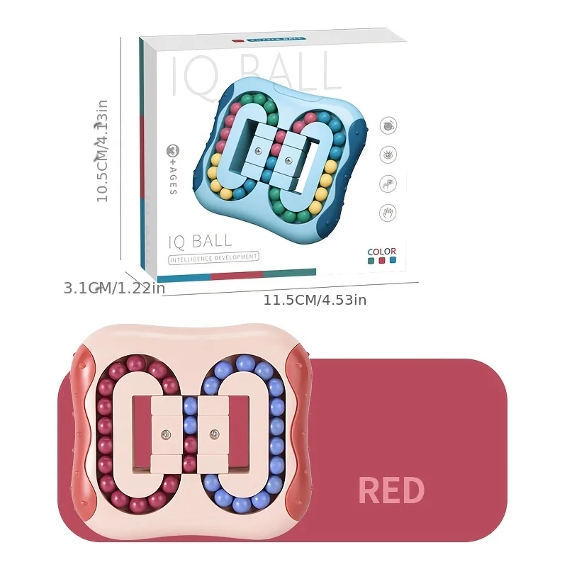 Rotating Magic Bean Fingertip Toy Puzzles Games for Kids Adults Intelligence Montessori Educational Toys Rotating Magic Bean Fingertip Toy Puzzles Games for Kids Adults Intelligence Montessori Educational Toys