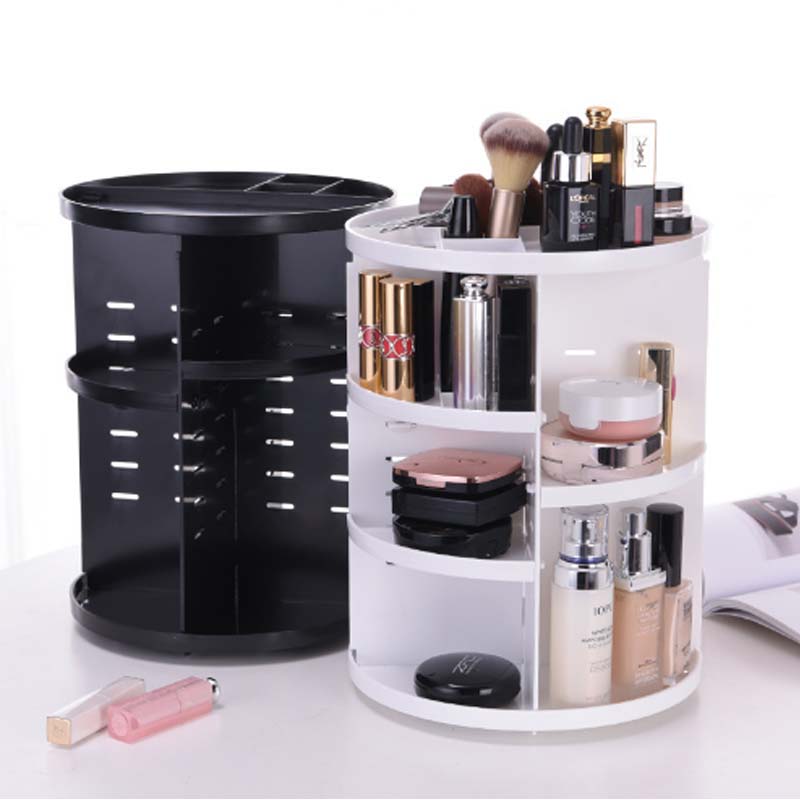 Rotating Makeup Organizer Storage Rack Rotating Makeup Organizer Storage Rack