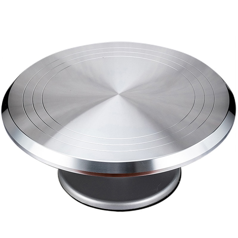 Rotating Metal Cake Turntable Stand