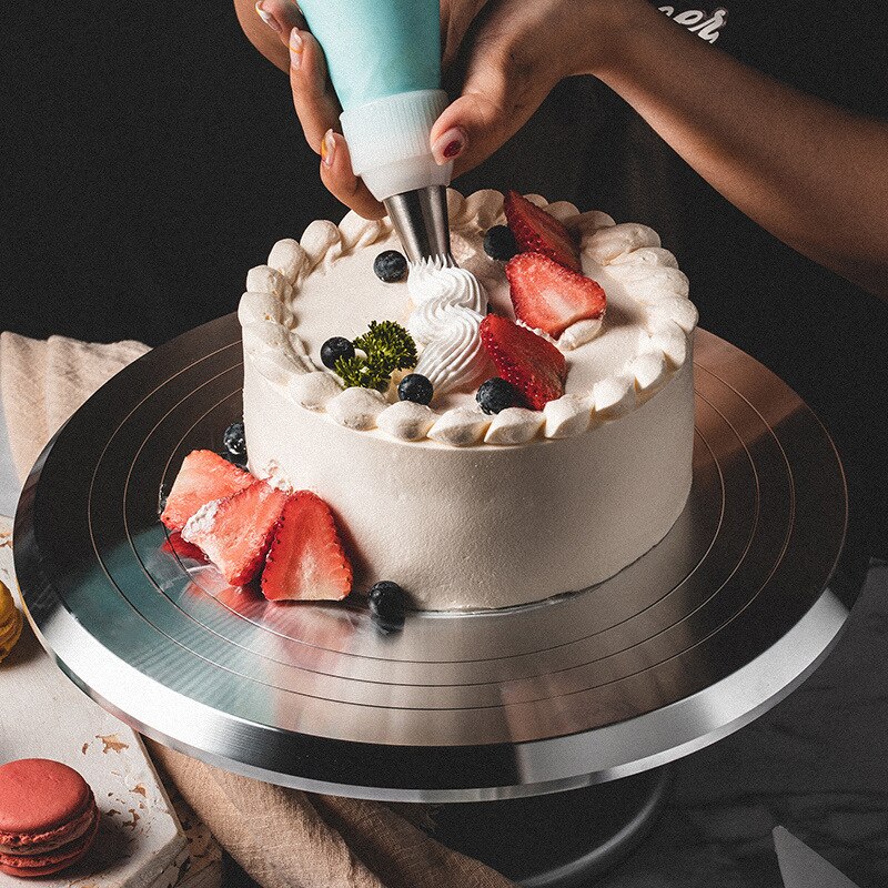 Rotating Metal Cake Turntable Stand Rotating Metal Cake Turntable Stand