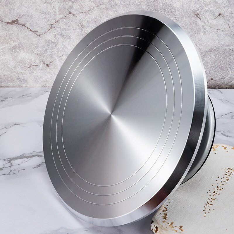 Rotating Metal Cake Turntable Stand Rotating Metal Cake Turntable Stand