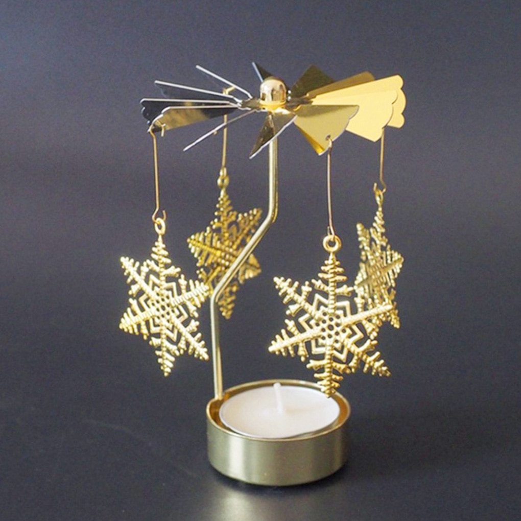 Rotating Metal Tea Light Holder Rotating Metal Tea Light Holder