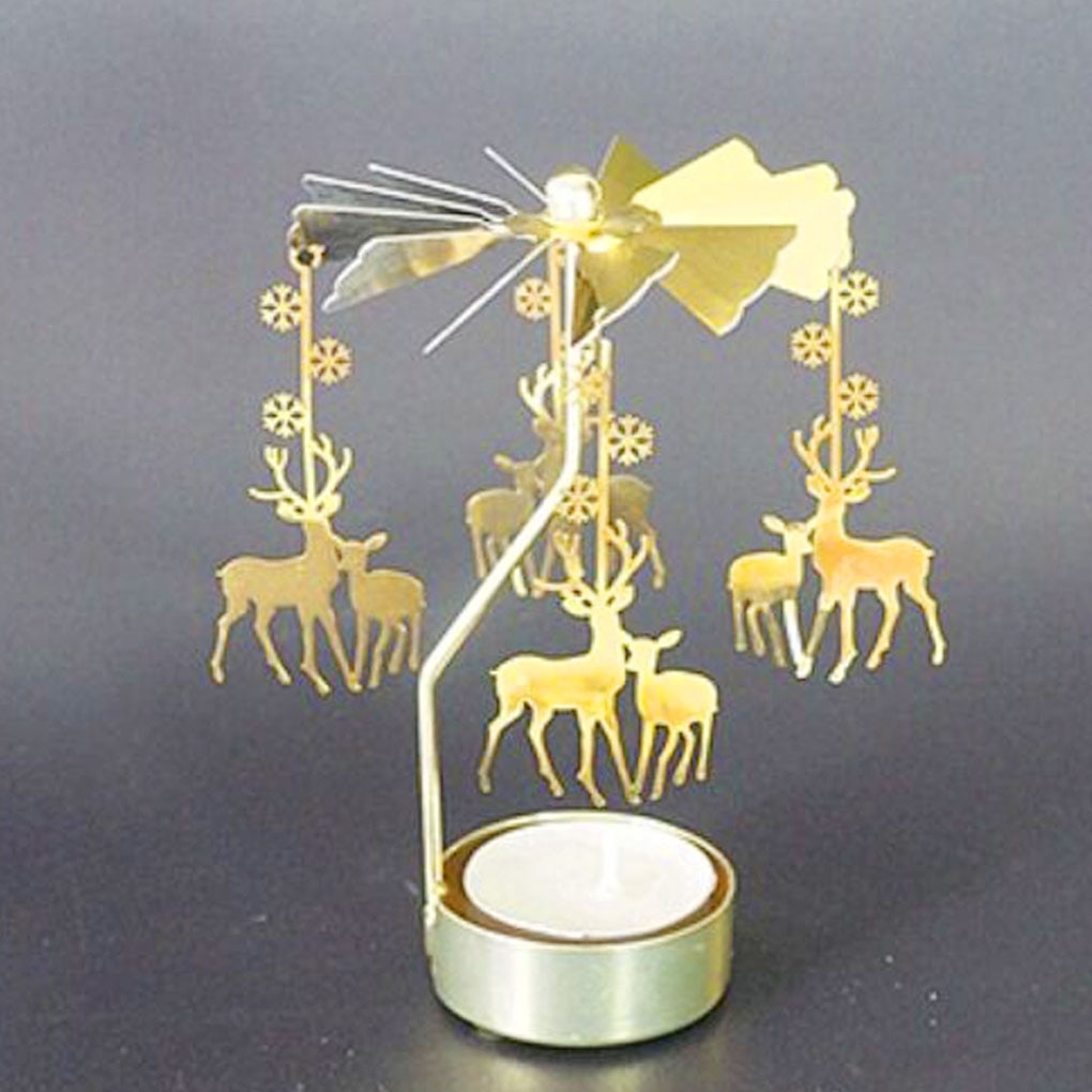 Rotating Metal Tea Light Holder Rotating Metal Tea Light Holder