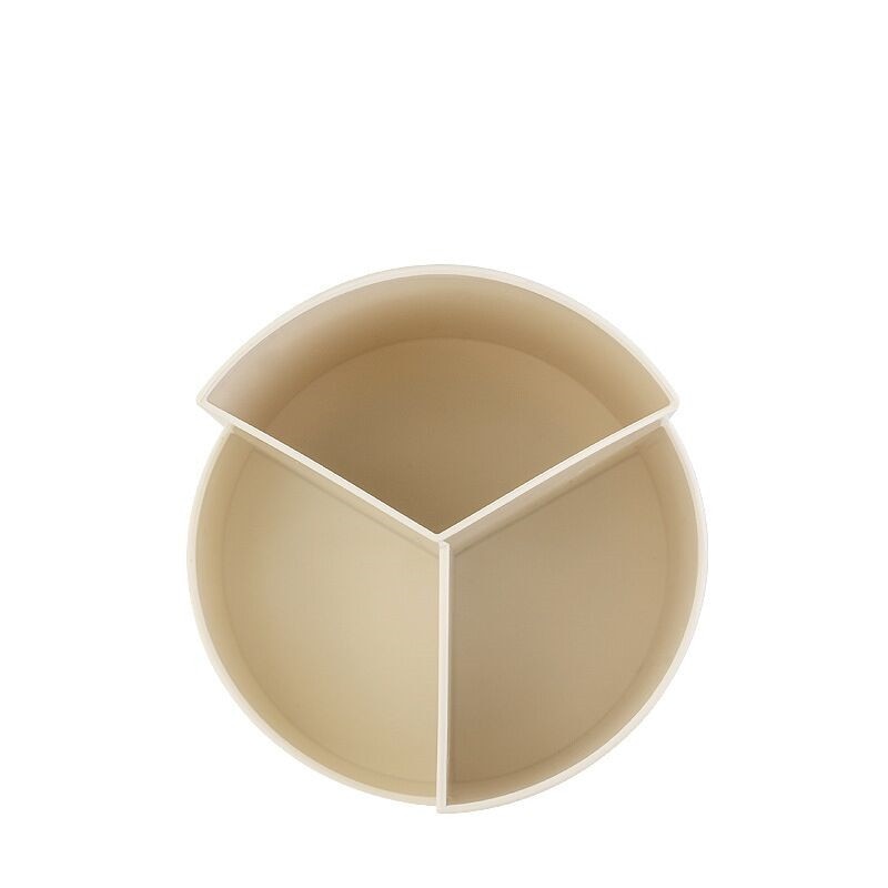 Rotating Pencil Holder with 3 Grids