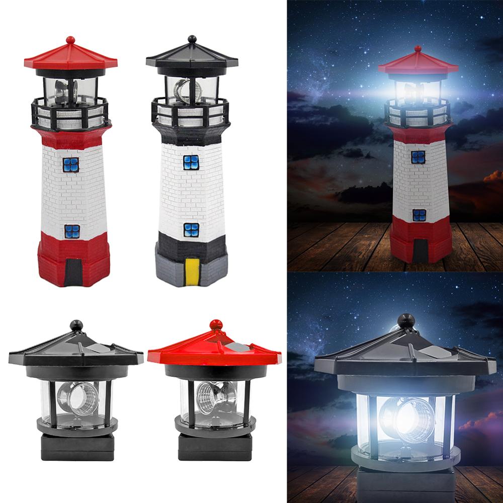 Rotating Solar Lighthouse for Garden Rotating Solar Lighthouse for Garden
