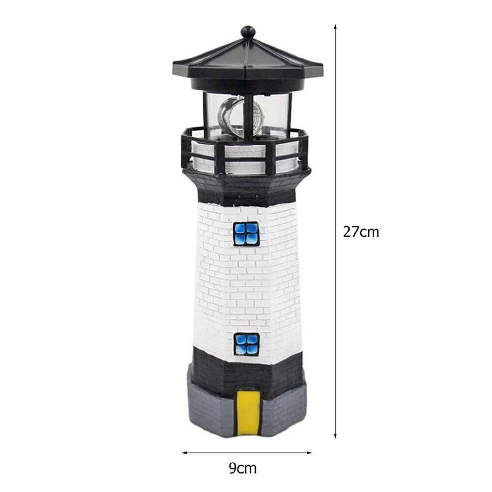 Rotating Solar Lighthouse for Garden Rotating Solar Lighthouse for Garden