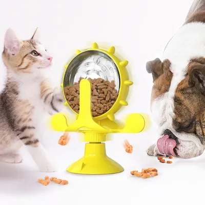 Rotating Treat Dispensing Dog Toy Rotating Treat Dispensing Dog Toy
