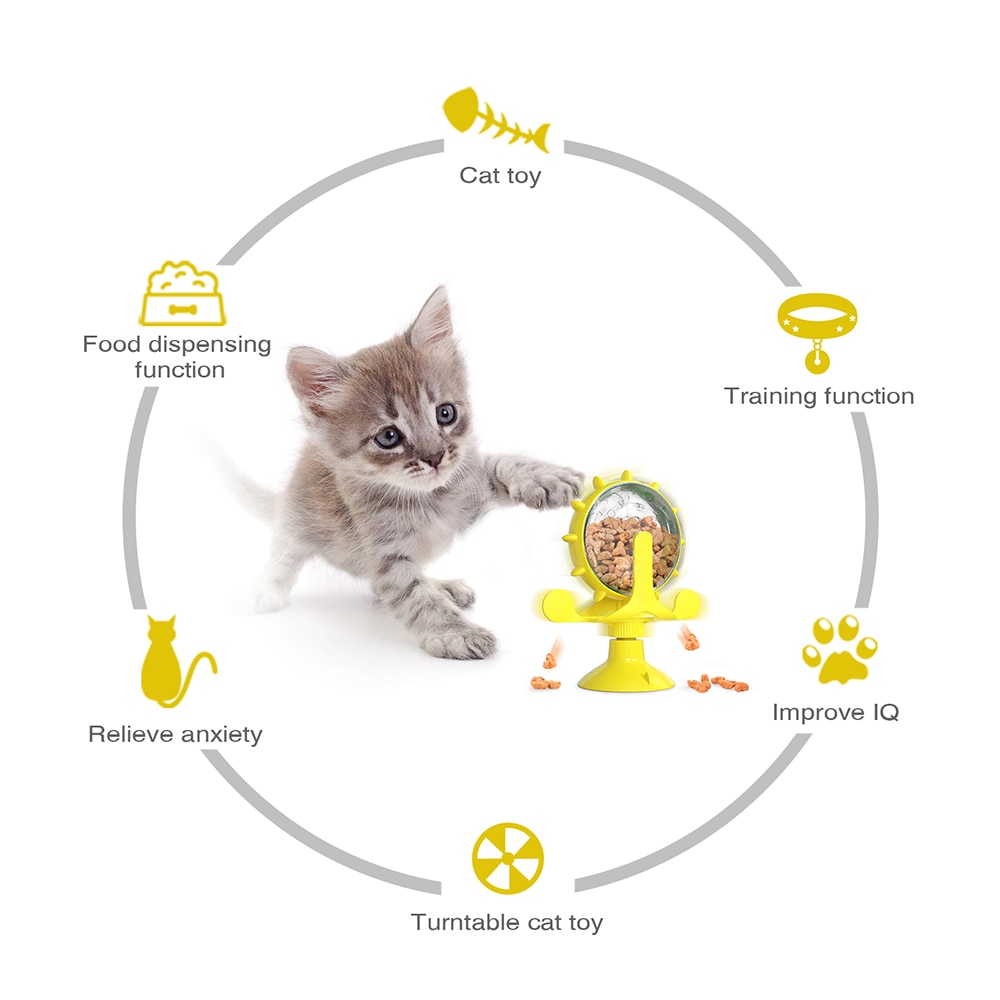 Rotating Treat Dispensing Dog Toy Rotating Treat Dispensing Dog Toy