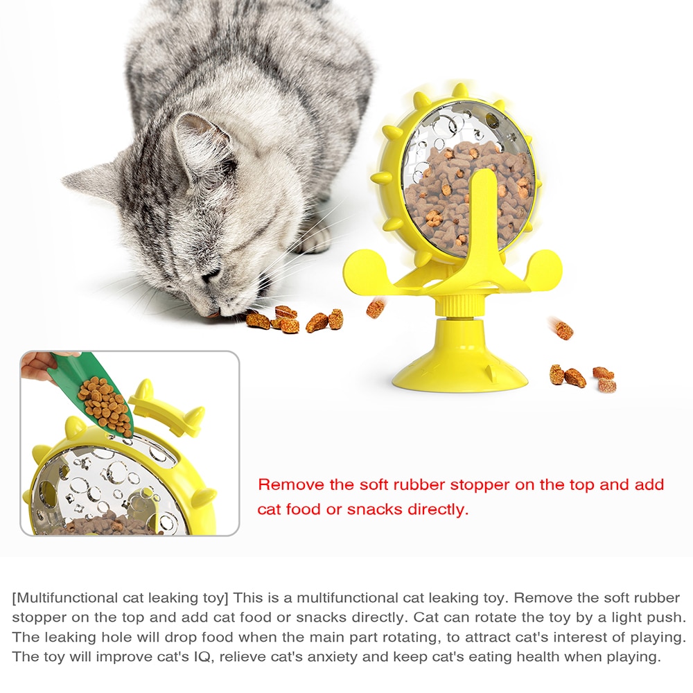 Rotating Treat Dispensing Dog Toy Rotating Treat Dispensing Dog Toy
