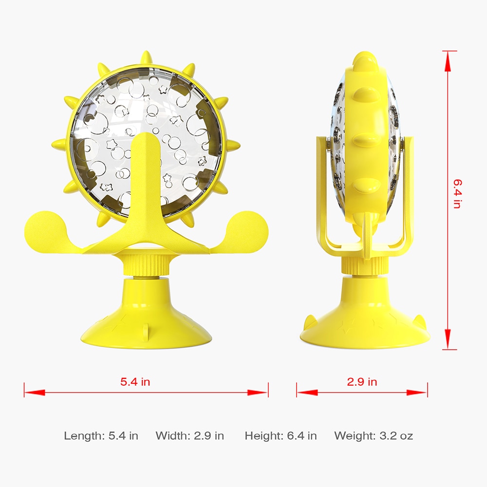 Rotating Treat Dispensing Dog Toy Rotating Treat Dispensing Dog Toy