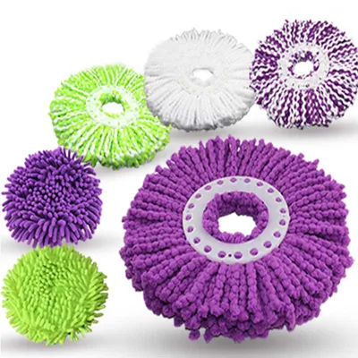 Round 360 Degrees Microfiber Mop Head Round 360 Degrees Microfiber Mop Head