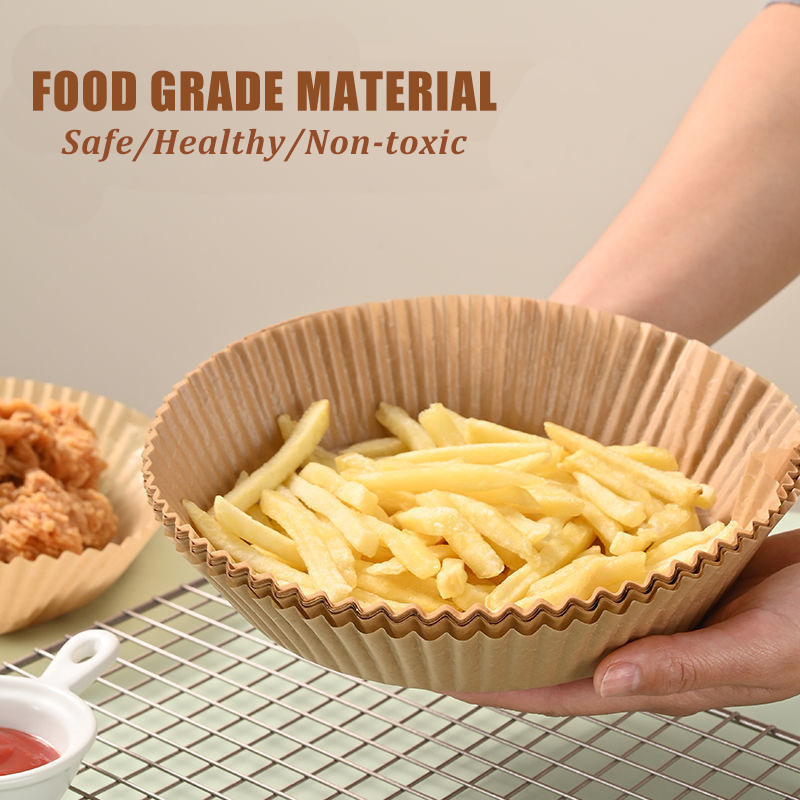 Round Air Fryer Parchment Paper Liners (50 pcs) Round Air Fryer Parchment Paper Liners (50 pcs)