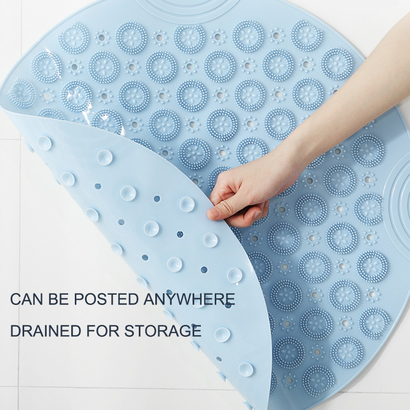 Round Anti Slip Rubber Mat for Bathroom Round Anti Slip Rubber Mat for Bathroom